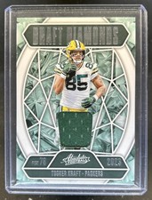 2025 Panini Absolute Tucker Kraft Draft Diamonds Jersey #DDJ-TKR Packers