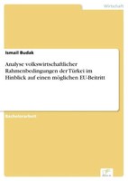 Ismail Budak | Analyse Volkswirtschaftlicher Rahmenbedingungen Der TüRkei Im...