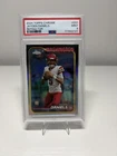 2024 Topps Chrome - Rookies Jayden Daniels #201 Prism Refractor (RC) PSA 9