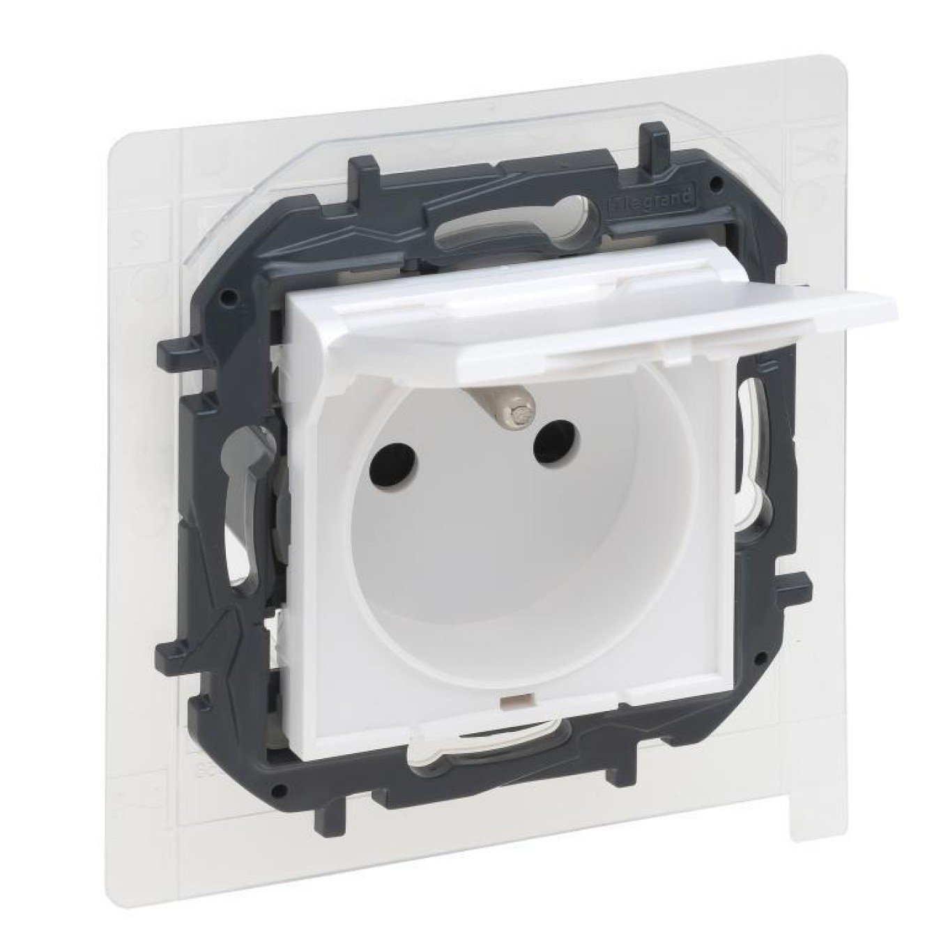 2p+z socket IP44, automatic terminal, with NILOE STEP 863136B