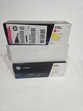 Lot of 3 HP 410A Toner Cartridges OEM Genuine Open Box