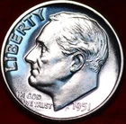 1951-P Roosevelt Dime Proof — photo from another recent sale