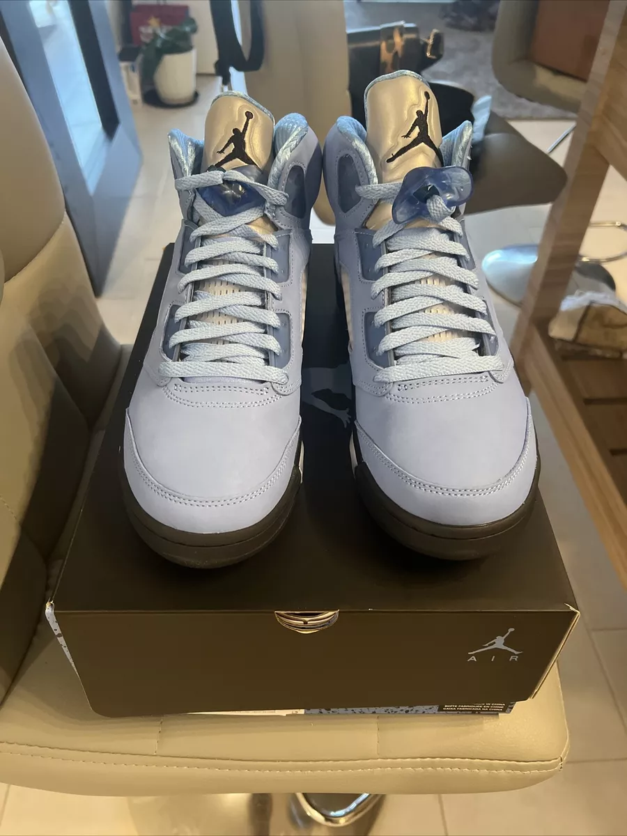 Nike Air Jordan 5 Retro SE UNC University Blue Fashion Shoes