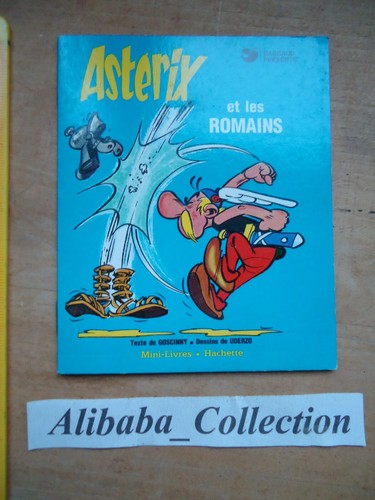 RARE MINI LIVRE HACHETTE ASTERIX ROMAINS OBELIX BD 1978 GOSCINNY UDERZO - 第 1/3 張圖片