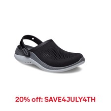 Crocs Men's and Women's Shoes - LiteRide 360 Clogs, Slip On Water Shoes