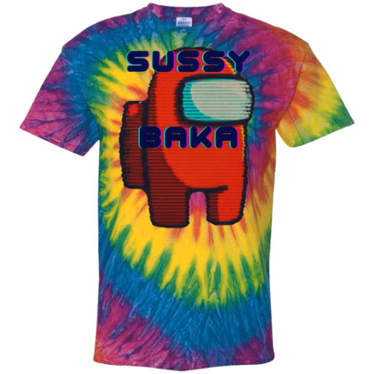 SUSSY BAKA Among Us Funny Pop Culture Gamer T-shirt