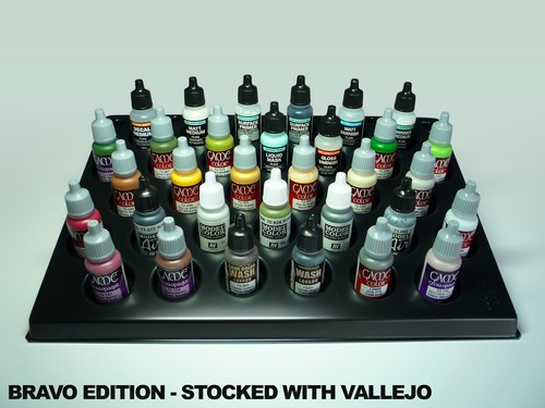 Citadel & Vallejo Universal Paint Pot Storage Rack System + 33% OFF WHITE TRAYS! - Picture 4 of 14