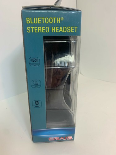 CRAIG BLUETOOTH WIRELESS MAXIMUM COMFORT STEREO HEADSET KOPFHÖRER TELEFON - Bild 4 von 5