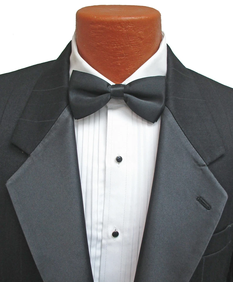 Boys Size 4 Black Christian Dior Tuxedo Tailcoat with Pants Wedding Ringbearer  - Image 2 of 4