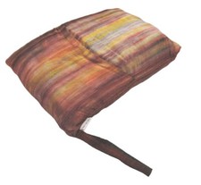 Vietnamese Luxury Silk Travel Double Sleeping Bag Liner Sheet Cover (Striped)