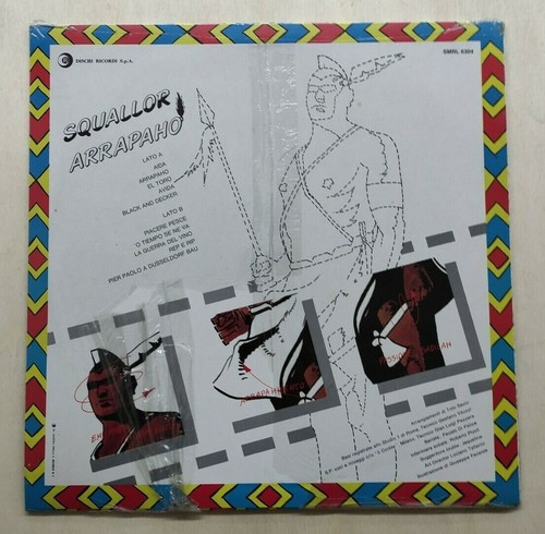Squallor – Arrapaho 1983 Italy LP \\ Still sealed \\ Sigillato - Foto 2 di 2