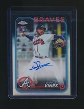 DARIUS VINES 2024 TOPPS CHROME REFRACTOR RC AUTO PARALLEL 392/499 #RA-DV