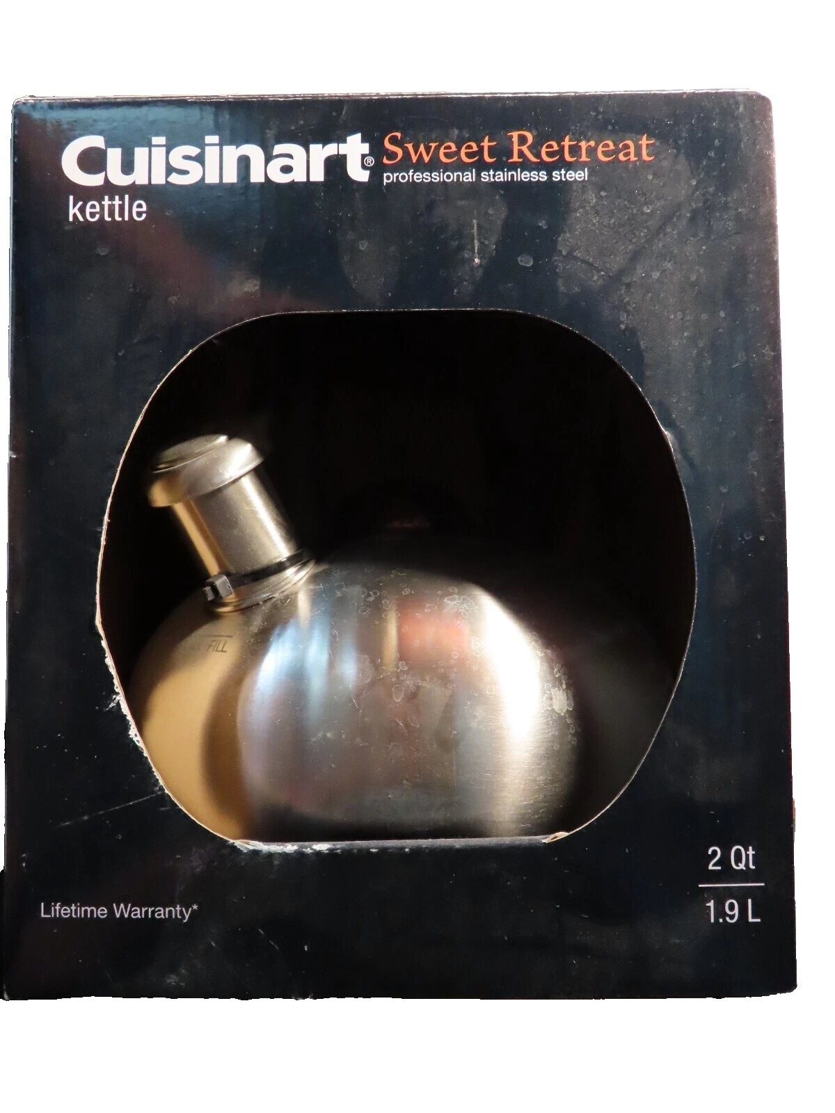 Cuisinart Teteras Té y Silbando Hervidor de Agua