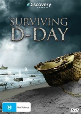 Surviving D-Day Discovery Channel 1xDVD discs Omaha Beach Normandy June 6 1944