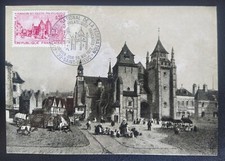 Carte Premier Jour Timbre Congrès Philatélique N°1718 Oblitéré Saint Brieuc 1972