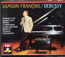 SAMSON FRANCOIS DEBUSSY Préludes 1 & 2 Images Etudes, etc. [2 x CD]  NM++