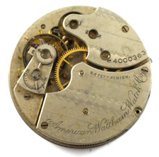 Vintage Waltham Grade No.14 14s 13J Hunting Pocket Watch Movement lot.fc