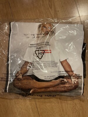 Supreme Rick Rubin RED BOX LOGO Photo Tee T-Shirt BLACK Size S