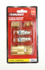 UPC 045564638498 product image for Husky 1/4 in. Industrial 5 Piece Coupler Connector Kit Type I/M 1000 054 681 | upcitemdb.com