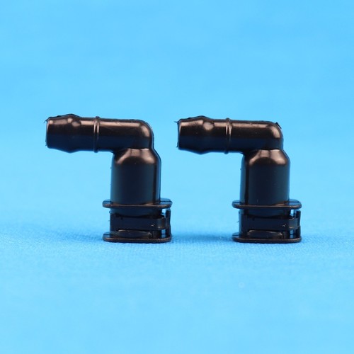 2PC NEW Elbow Windshield Washer Pump Connector For Audi A4 TT A6 S6