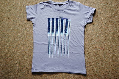THE FRAY LOGO DAMEN SKINNY T-SHIRT NEU OFFIZIELL BAND SCARS & STORIES HELIOS