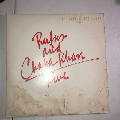 Rufus And Chaka Khan ''Live Stompin' At The Savoy'' Vintage Vinyl Records #43