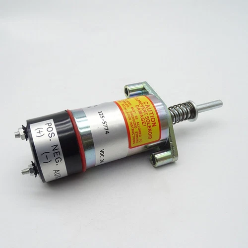 24V 1255774 - SOLENOID GROUP-SHUTOFF for Caterpillar (CAT) 6T4121 6T-4122 6T4122 - Picture 1 of 3