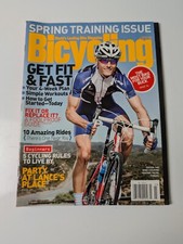 Bicycling Magazine March 2010 Spring Training Issue Get Fit 