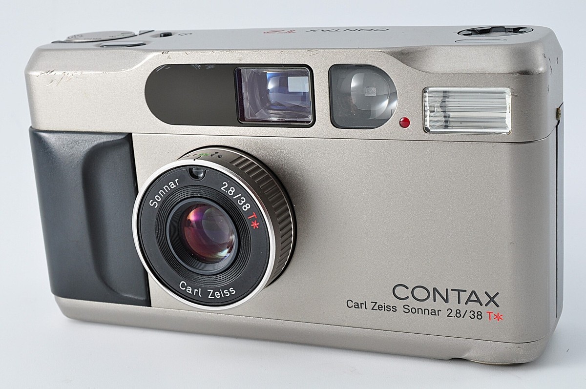 【美品】CONTAX T2 Contax T2 Titan 35mm Point & Shoot Film Camera [Excellent+++++