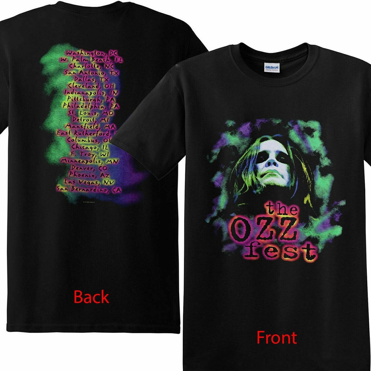 OZZY OSBOURNE OZZFEST 90s ヴィンテージ Tシャツ s-l400.jpg