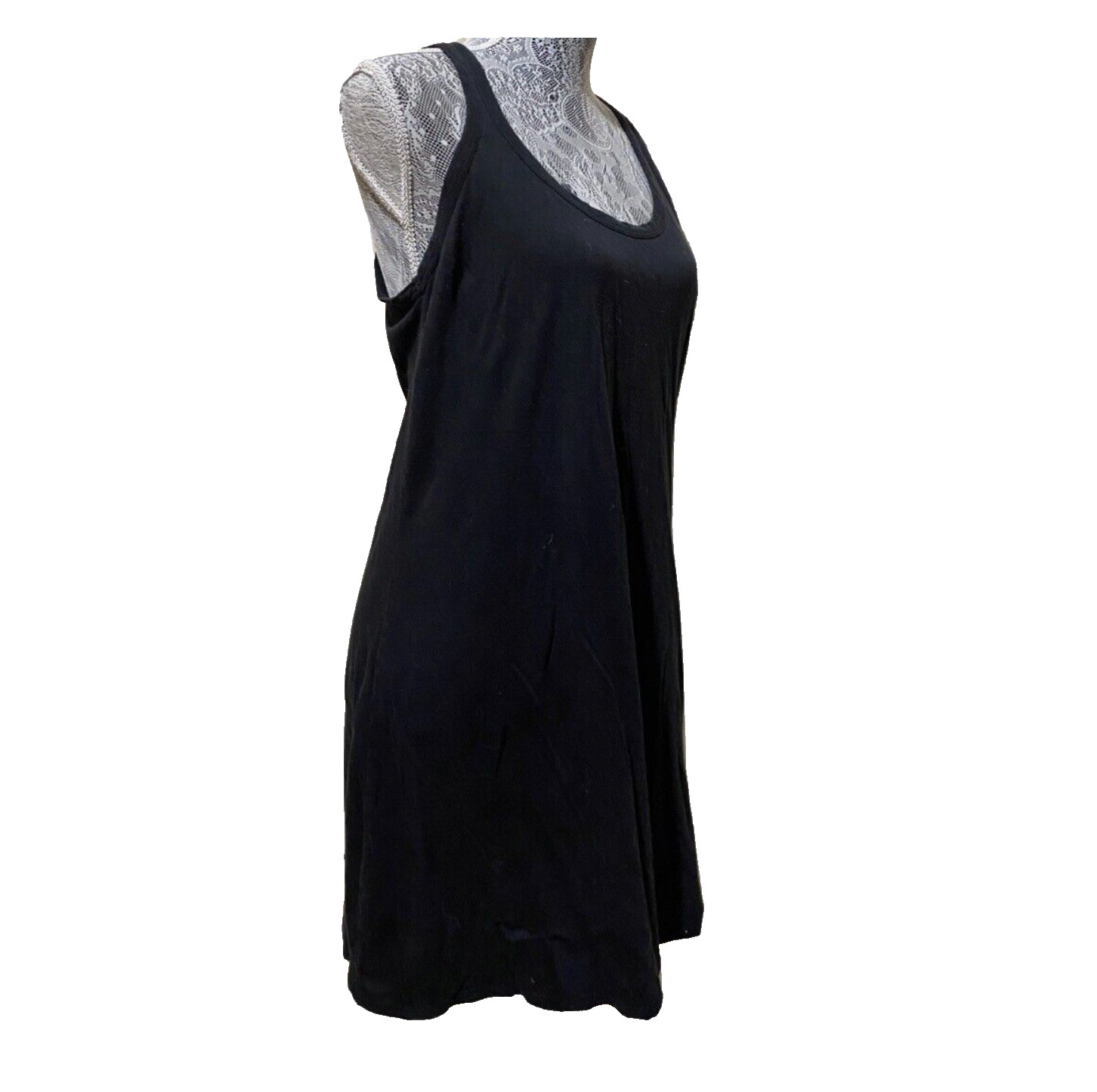 AG Adriano Goldschmied Dress Womens Hippie Festival Sleeveless Tank Black Size M thumbnail 8