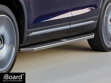 APS Polished 6" Side Step Side Bar Fit 16-22 Honda Pilot
