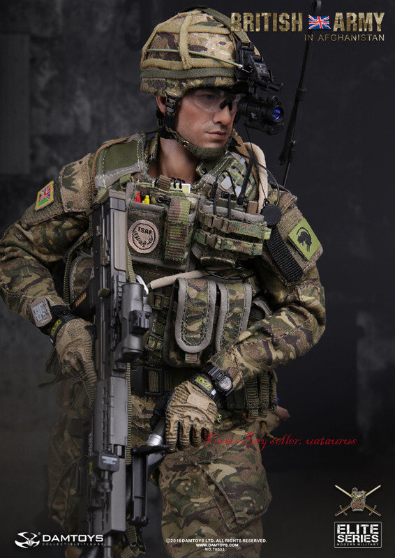 1/6 12インチ HOTTOYS BRITISH ARMY Hot Toys Military - M/SF/080833 - British Army - Blues And