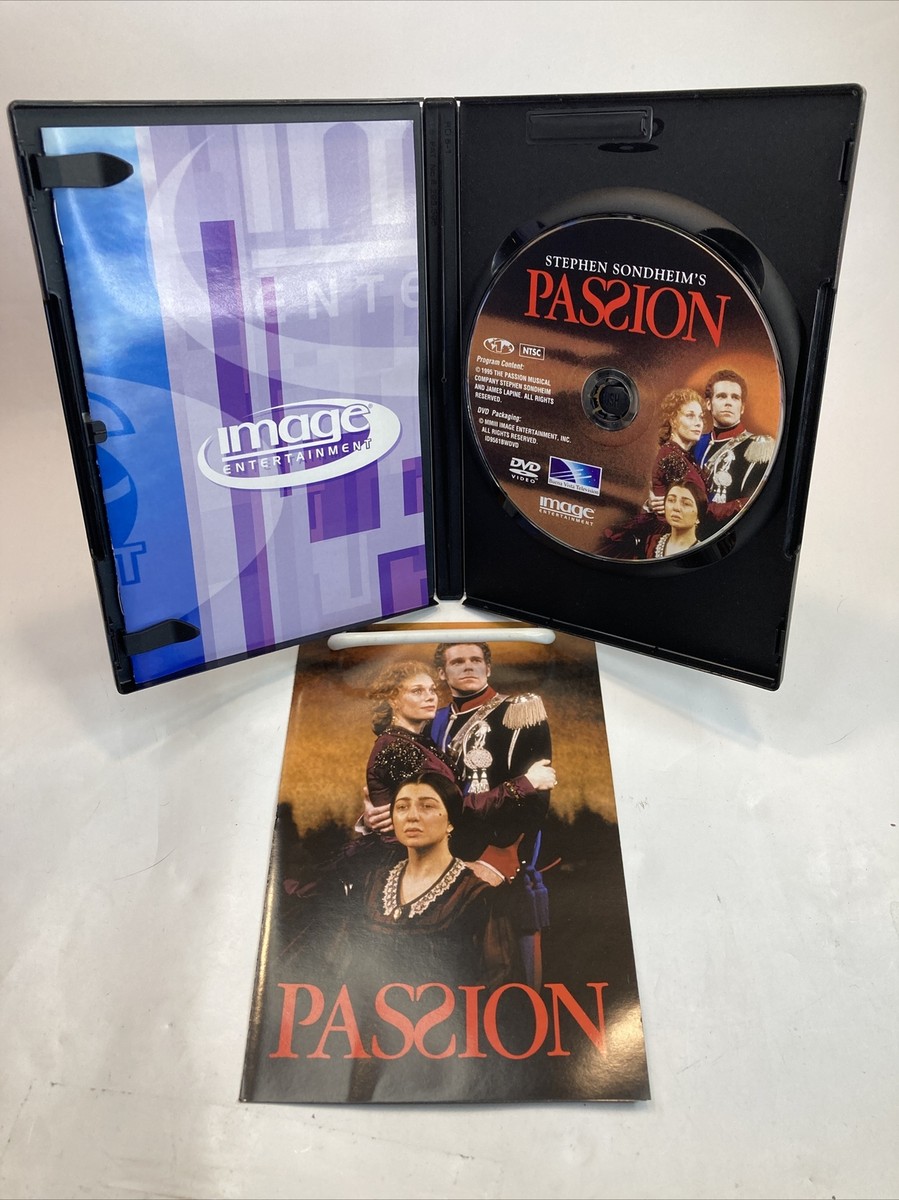 Stephen Sondheim's Passion Original Broadway Cast DVD James Lapine