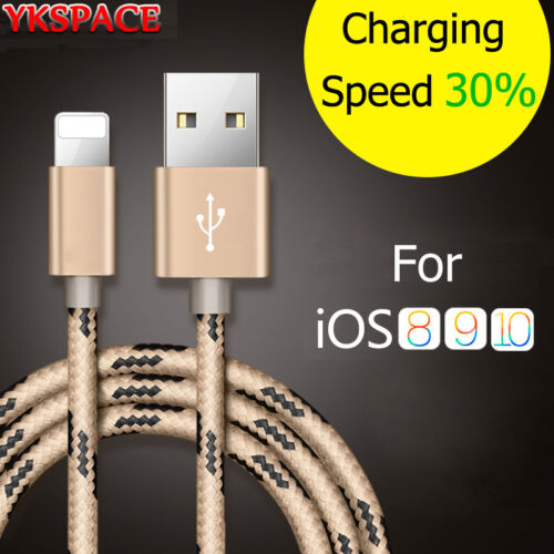 1M 2M 3M 2A Charger USB Data Cable For Apple iPhone 6 6s 7 Plus Lightning Cables - Photo 1 sur 11