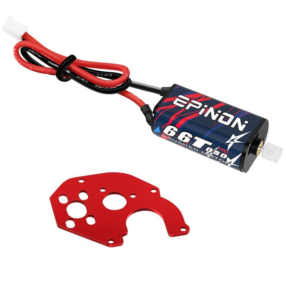 EPINON 050 66T Brushed Motor with Metal Mount for AXIAL SCX24 Motor