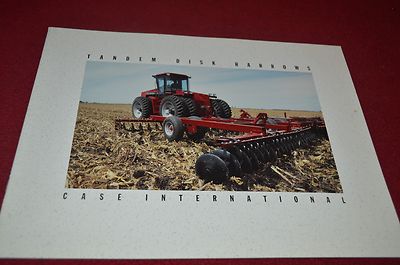 Case International Tandem Disk Harrows Dealer's Brochure YABE10 ver4