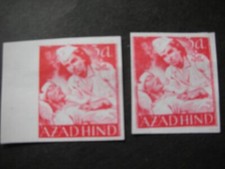 JAPAN; Japanese Occupation ,Indian National Army,unissur  3A +3A 2pcs  B 24