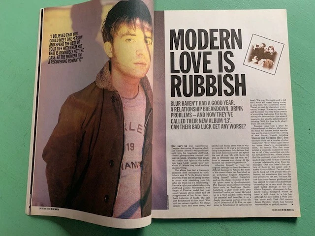 BIG ISSUE magazine 15-March-1999 BLUR Damon Albarn + Bret Easton Ellis interview - Image 4 of 4