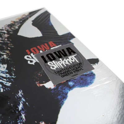 Slipknot Iowa Vinyl 2LP Limited Edition Translucent Green