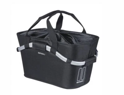Basil Fahrradkorb HR-Basket Carry All Classic MIK 2.0 schwarz Fahrrad
