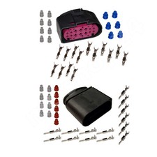 Stecker 14-polig Reparatursatz für VW 1J0973737 1J0973837 Steckverbindung Crimp