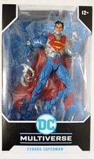 DC Multiverse Cyborg Superman Action Figur Mc...