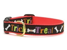 Up Country Dog Collar Trick or Treat Halloween Made In USA XS S M L XL XXL
