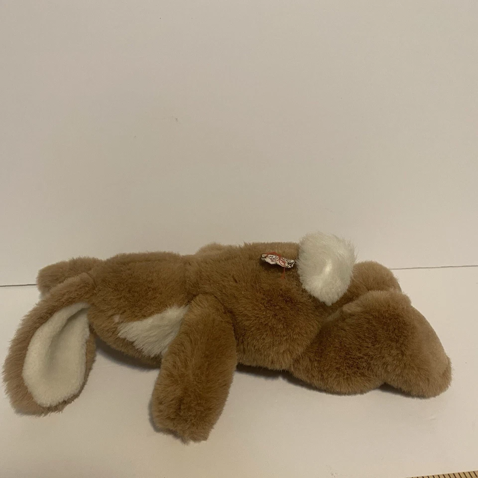 Gund Bunky Bunny Rabbit Plush Brown White 1988 Stuffed Animal Toy 11” Vintage - Image 4 of 4