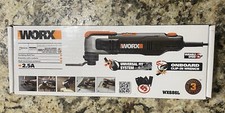 Worx Oscillating Multi Cut Tool Cord Works NIB Universal Fit W/ extras! Wx686L