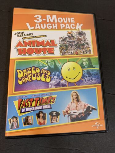 3-Movie Laugh Pack-Animal House, Dazed and Confused, Fast Times at Ridgemont Hig