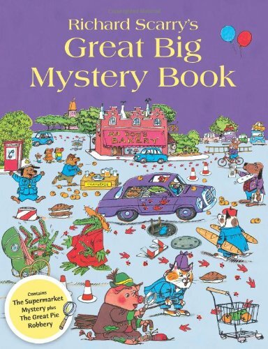 Richard Scarry's Great Big Mystery Book By Richard Scarry