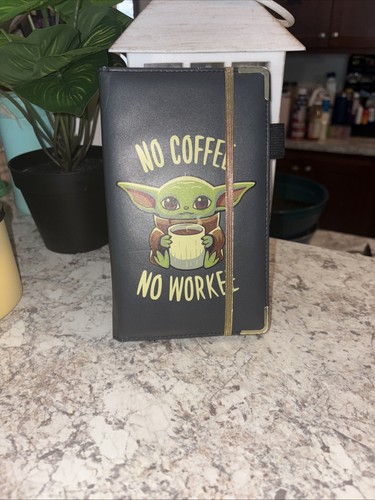 Star Wars Yoda Coffee Waitress Waiter Server Book
