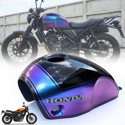 MOTORCYCLE FUEL OIL TANK TRIM COVER PURPLE FATE FIT HONDA CL SCL 300 500 2023-25
